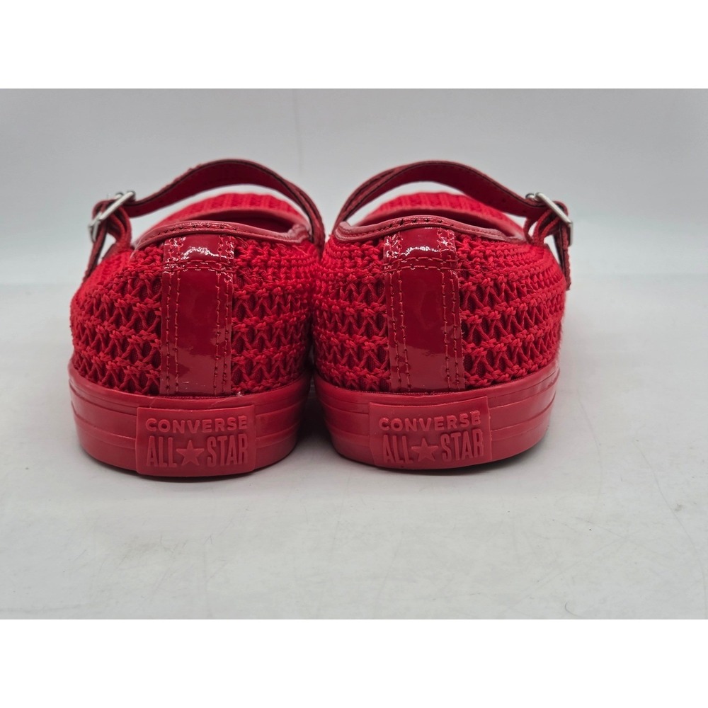 Converse Chuck Taylor All Star Dainty Mary Jane Knit Women 9 Red Shoes A16568C - Picture 6 of 12